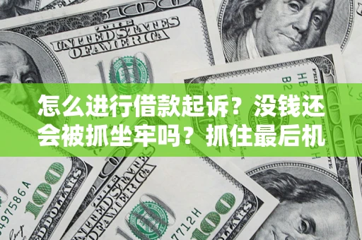 北京怎么进行借款起诉？没钱还会被抓坐牢吗？抓住最后机会！